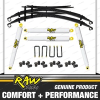 RAW 4x4 Shock + Leaf Springs for JEEP CHEROKEE XJ 94-01 2"50mm Lift Kit 300KG