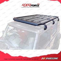 180X125cm Al-Alloy Roof Rack Platform + Gutter Brackets for Suzuki Jimny XL