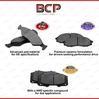 4Pcs Front 4WD Brake Pads for Nissan Pathfinder R51 Stagea WC34 AWD
