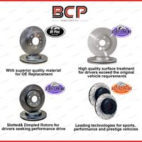 2 Front BCP Brake Rotors for Mitsubishi Delica Express L300 L400 SF SG SH SJ