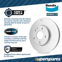 Bendix F + R GCT Brake Rotors for Holden Calais VZ VT VX VY Adventra Caprice