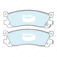 8Pcs Bendix GCT Brake Pads Set for Mazda 929 HC 3.0 i 123 kW RWD Sedan