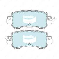 8Pcs Front + Rear Bendix 4WD Brake Pads Set for Mazda CX-5 KE KF 2.0 2.2 2.5