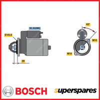 Bosch Starter Motor for Mercedes Benz SL350 SL500 R230 SLK280 SLK300 SLK350 R171