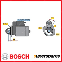 Bosch Starter Motor for BMW X5 E53 3.0L M54B30 I6 24v DOHC 170KW 2001-2007