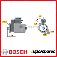 Bosch Starter Motor for Audi A3 8P 1.9L BLS I4 8v SOHC 77KW 03/2008-01/2010