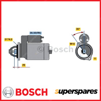 Bosch Starter Motor for Audi A8 D3 4E Q7 4L 4.1L 240KW 250KW 2006-2015