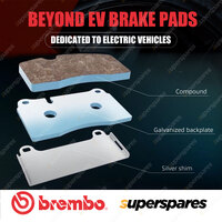 4x Rear Brembo Beyond EV Disc Brake Pads for Tesla Model 3 5YJ3 Model Y 5YJY