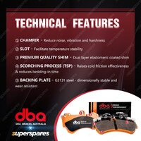 DBA Front Street Perf Brake Pads for Ford Focus LV 2.5 i XR5 Turbo 166kW AUS