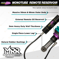 Rear Dobinsons HD Monotube Remote Reservoir Shocks for Mitsubishi Triton ML MN