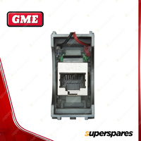 GME RJ45 Pass-Through Adaptor - Type 3 Red Suit XRS Connect UHF CB Radios