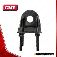 GME 3mm Black Right-Angle Bullbar Antenna Mounting Bracket MB-SS024B