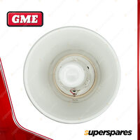 GME 8 Watt White P.A. Horn With Lead Plug - Durable UV-Resistant Plastic Housing