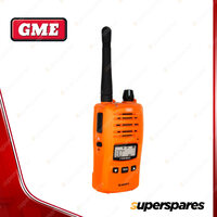 GME 5/1 Watt IP67 UHF CB Handheld Radio Kit Twin Pack -Blaze Orange TX-SS6160OTP