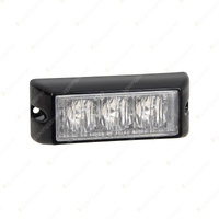 LED Autolamps Amber LED Emergency Warning Light 3 LED Flashing Single Bulk Box