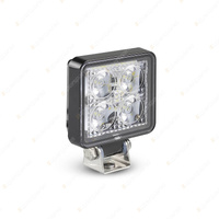 LED Autolamps 12 Watt Flood/Reverse Light Black Base 4 LED Work Lamp Blister