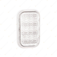 LED Autolamps Rear Indicator Light Clear Lens Chrome Reflector 16 LED Blister