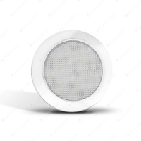 LED Autolamps Interior Light Warm White with White Bezel 12V 76x9mm Blister