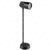 LED Autolamps Reading Light Interior Black 3x2 Watt 12 Volt 330mm High Blister