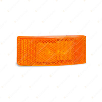 LED Autolamps Amber Side Marker Light Reflector 3M Tape 3 LED Lamp Blister