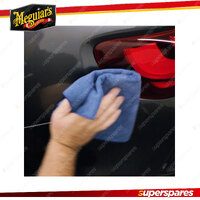 Meguiar's Microfibre Polishing Cloths Triple Pack 40cm x 40cm Car Clean Towel