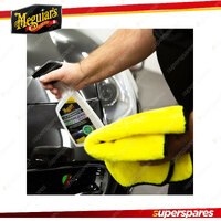 Meguiar's Supreme Shine Microfibre Detailing Cloth Twin Pack 60cm x 40cm