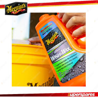 Meguiar's Hybrid Ceramic Wash & Wax 1.41L+236ml SiO2 Hybrid Ceramic Technology