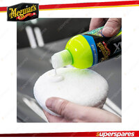 Meguiar's Even Coat Applicator Pad Twin Pack 125mm - Thick Microfibre Pad