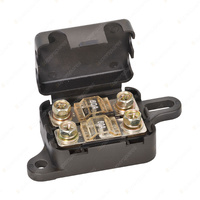 Narva Twin In-Line ANG/ANS Fuse Holder With Cover for use with ANG Metal Strips
