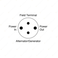 Narva Lever Battery Master Switch With Alternator/Generator Field Circuit