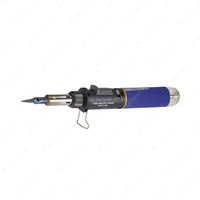 Narva Gas Soldering Iron Auto Ignition Blister Pack With Refillable Gas