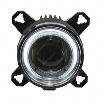 Narva 9-33V LED High Beam Headlamp Assembly With Drl And Position Light 90mm Dia