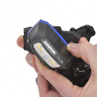 Narva Rechargeable LED Head Lamp 250 Lumen 2 x COB LEDs 120 deg angle flood beam