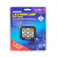 2 x Narva 9-36V LED Work Lamp 20W - 2000 lumens with 4 x 5W Cree L.E.Ds 72360