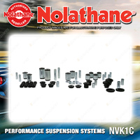 Nolathane Front and Rear Essential Vehicle Kit for Holden Calais VK VL VN 84-91