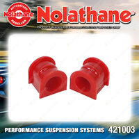 Nolathane Front Sway Bar Mount Bushing 29mm for Holden Colorado 7 Trailblazer RG