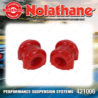 Nolathane Front Sway Bar Mount Bushing Kit 27mm for Kia Sorento XM UM 2009-On