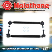 Nolathane Front Sway Bar Link Kit for Alfa Romeo Mito 955 2008-2018 Adjustable