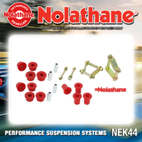 Nolathane Rear Spring Greasable Shackle and Bush Kit for Ford Ranger PX I II III