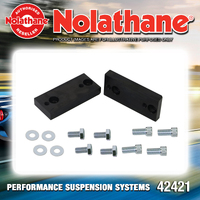 Nolathane Front and Rear Sway Bar Mount Spacer Bushing for Foton Tunland P201