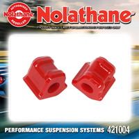 Nolathane Front Sway Bar Mount Bushing Kit for Lexus Ct 200H ZWA10R 2011-On