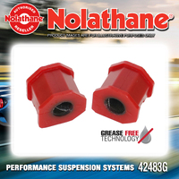 Nolathane Front Sway Bar Mount Bushing for Mitsubishi Challenger PA Triton MK