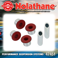 Nolathane Rear Spring Eye Rear Bushing Kit for Peugeot Boxer 2006-On