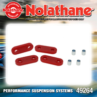 Nolathane Front Gearbox Crossmember Pad Bushing for Subaru Impreza GC GF GD GG