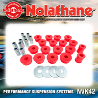 Nolathane Rear Essential Vehicle Kit for Toyota Land Cruiser 100 Series IFS