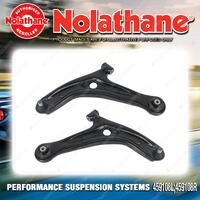 Nolathane Front Control Arm Lower Arm LH+RH for Ford Fiesta WS WT WZ FWD 08-18