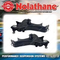 Nolathane Front Control Arm Lower Arm LH+RH for Nissan Navara D22 AWD 1997-2015