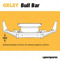 OXLEY Front Bull Bar Basic Fleet for Toyota Land Cruiser 79 Dual Cab 24-On