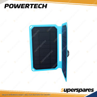 Powertech 10W Solar Mobile Charger with USB Output with 1M Cable Lightweight