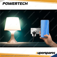 Powertech Smart Plug Wi-Fi Controlled Mains Switch Available for Android